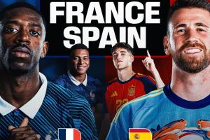 极速利矛对坚盾！FIFA预热半决赛：狂轰16球法国对阵仅失1球西班牙jrs直播_极速利矛对坚盾！FIFA预热半决赛：狂轰16球法国对阵仅失1球西班牙jrs直播在线观看_免费看直播